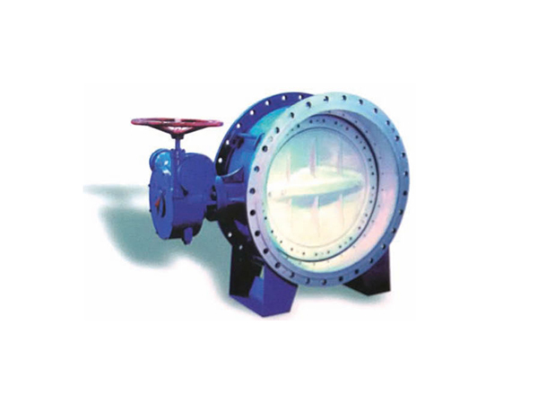 Sediment-proof type flanged butterfly valve