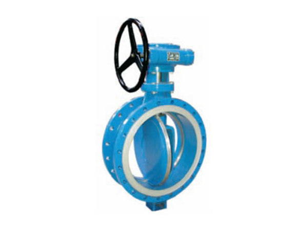 Three eccentric hard seal butterfly valve