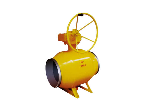 Heating gas fully welded fixed ball valve Q367F(H)-10/25 DN500-1200